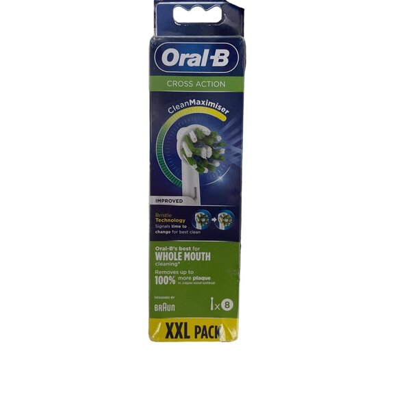 Oral-B Cross Action Replacement Brush Heads Oral-B Electric Toothbrush Pack 13 - Picture 3 of 10